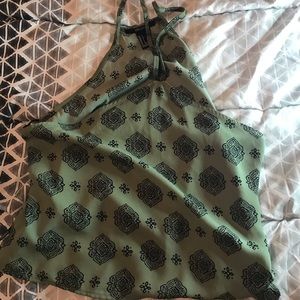 Forever 21 spaghetti strap crop top